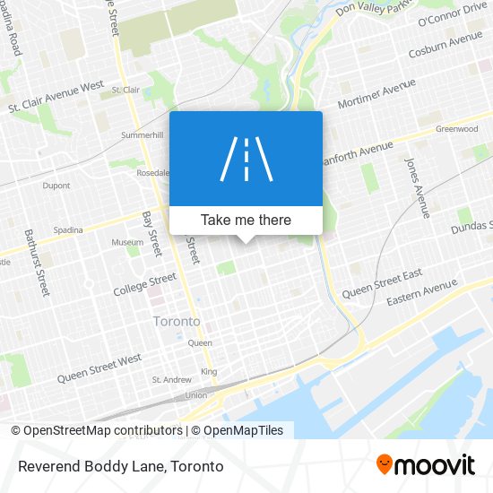 Reverend Boddy Lane plan