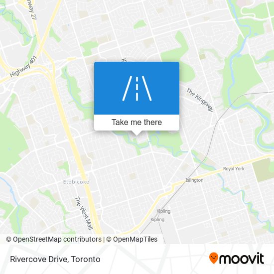 Rivercove Drive map