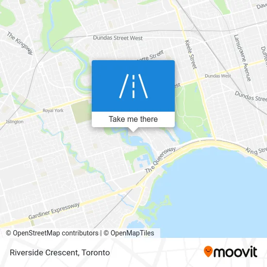 Riverside Crescent map