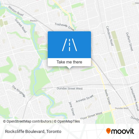 Rockcliffe Boulevard map