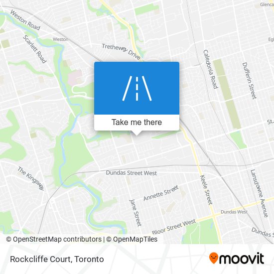 Rockcliffe Court map