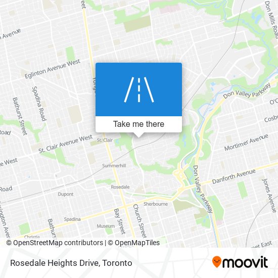 Rosedale Heights Drive plan