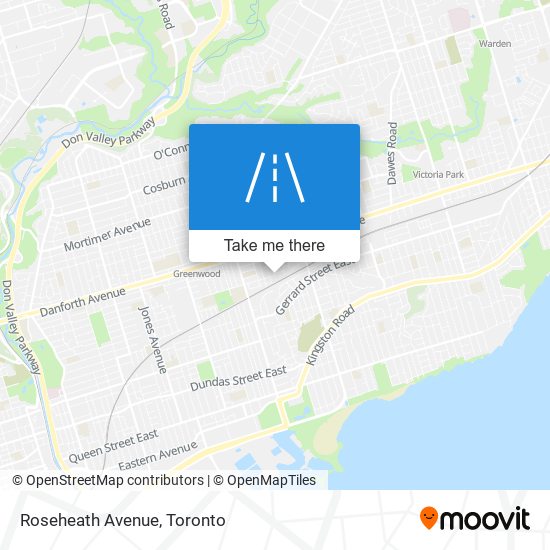 Roseheath Avenue map