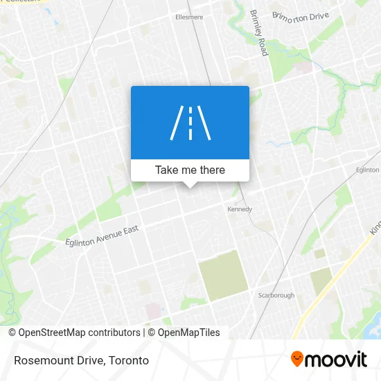 Rosemount Drive map