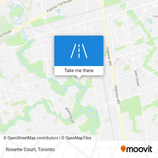 Rosette Court map