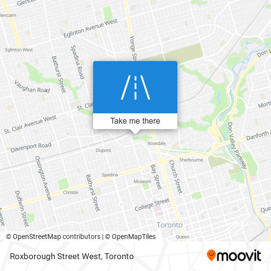 Roxborough Street West plan