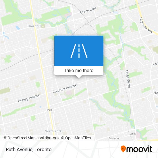 Ruth Avenue map