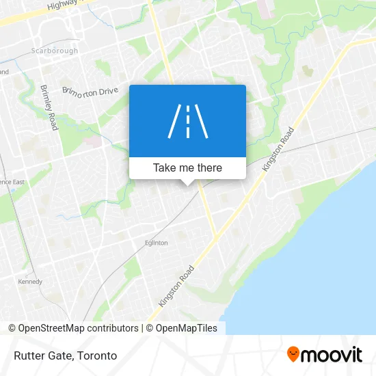 Rutter Gate map