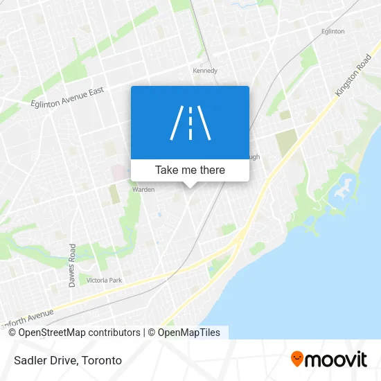Sadler Drive map