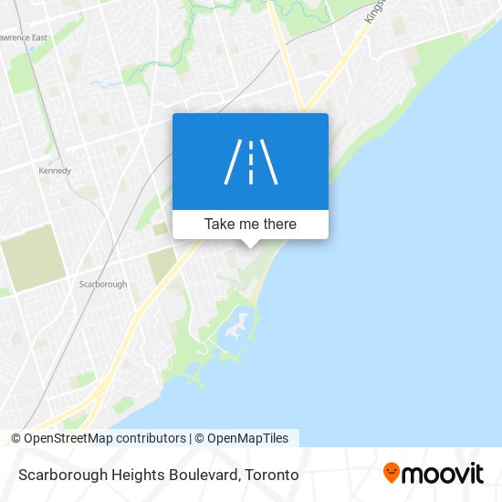 Scarborough Heights Boulevard map