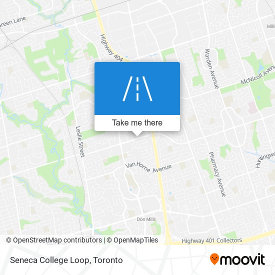 Seneca College Loop map