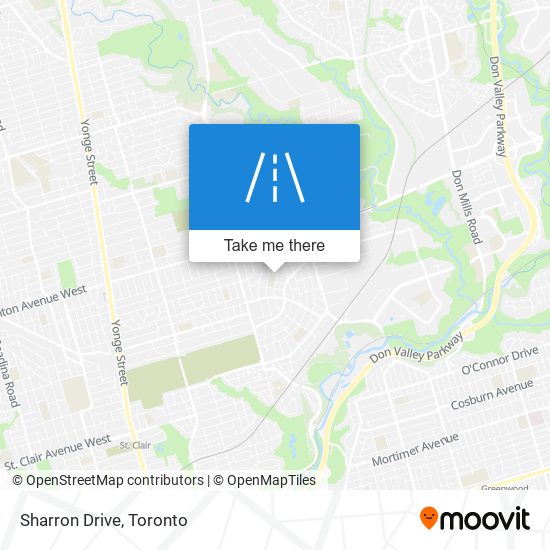 Sharron Drive map