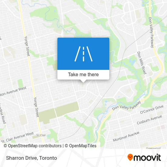 Sharron Drive map