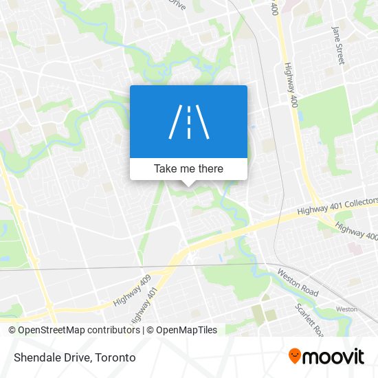 Shendale Drive map