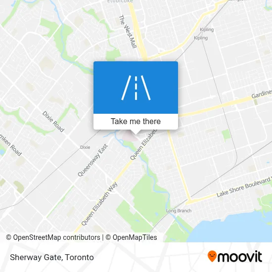 Sherway Gate map