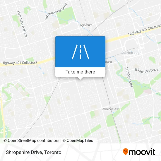 Shropshire Drive map