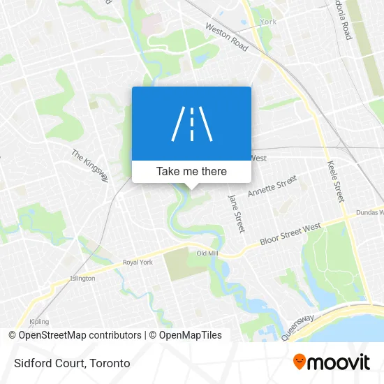 Sidford Court map