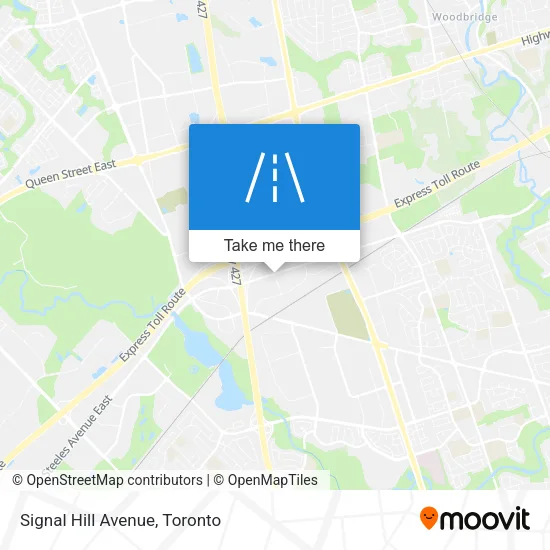 Signal Hill Avenue map
