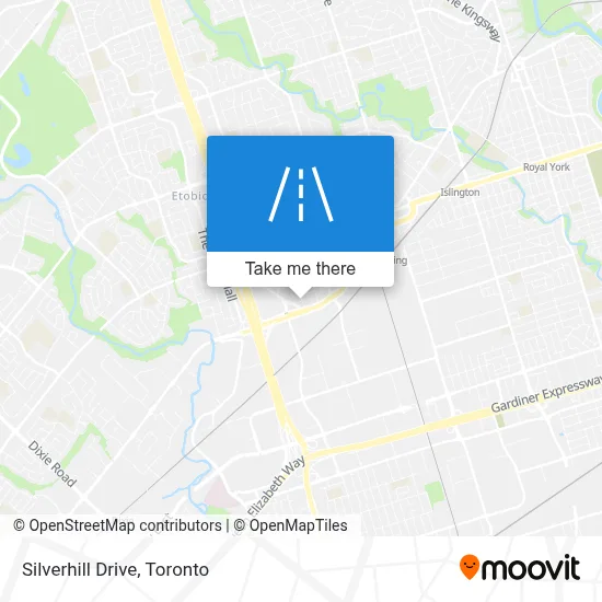 Silverhill Drive map