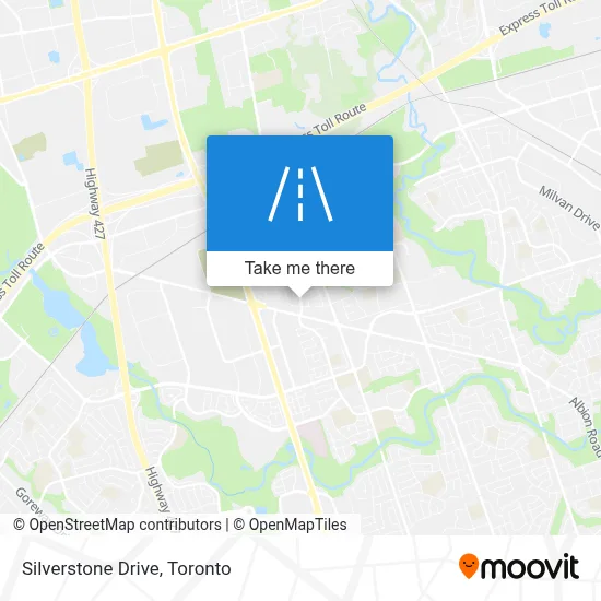 Silverstone Drive map