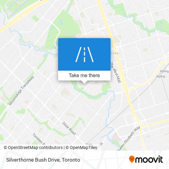 Silverthorne Bush Drive map