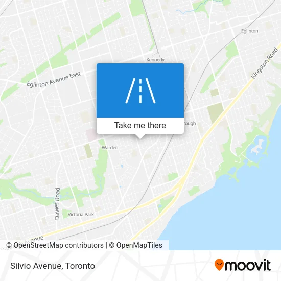 Silvio Avenue map