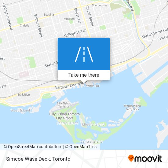 Simcoe Wave Deck map