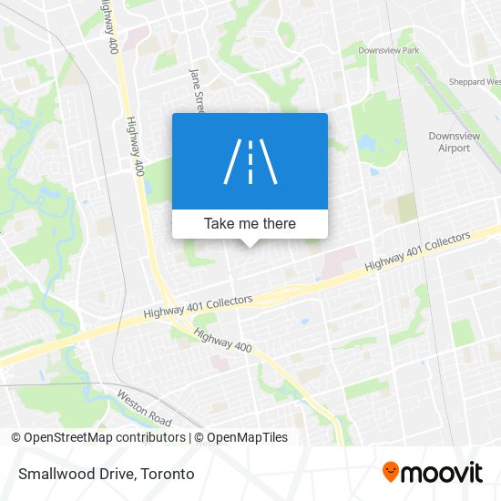 Smallwood Drive map