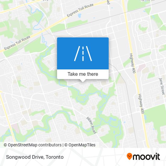 Songwood Drive map