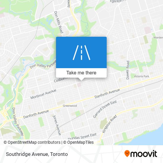 Southridge Avenue map