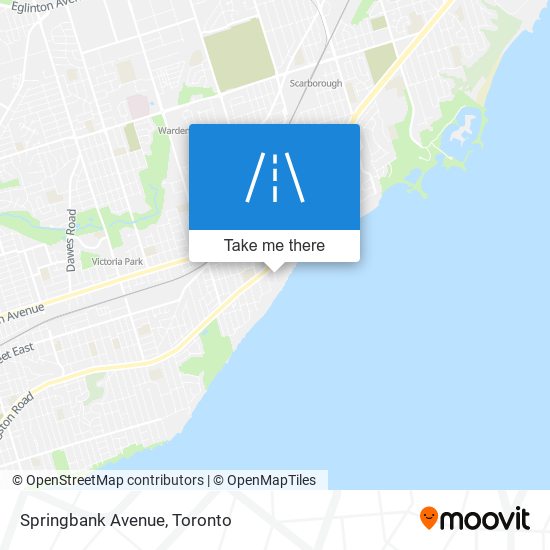 Springbank Avenue map