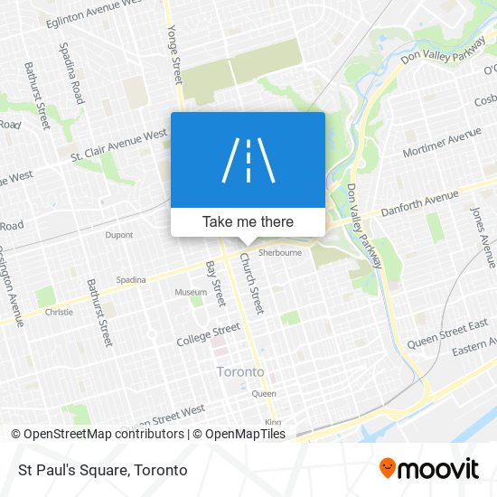 St Paul's Square map