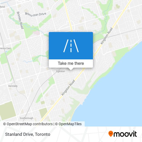 Stanland Drive map