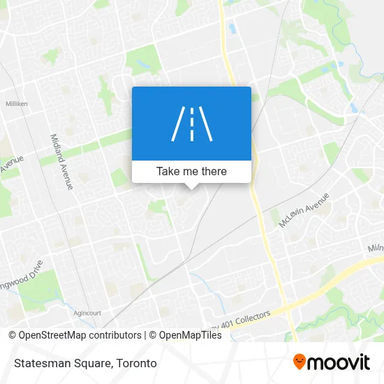 Statesman Square map