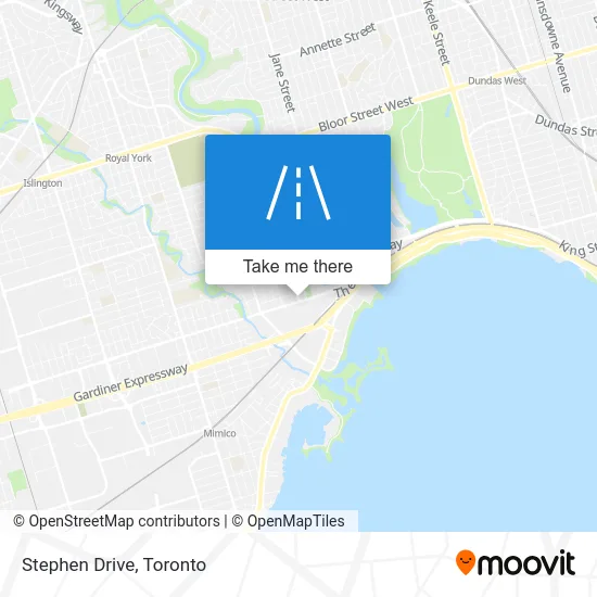 Stephen Drive map