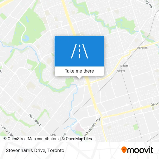 Stevenharris Drive map