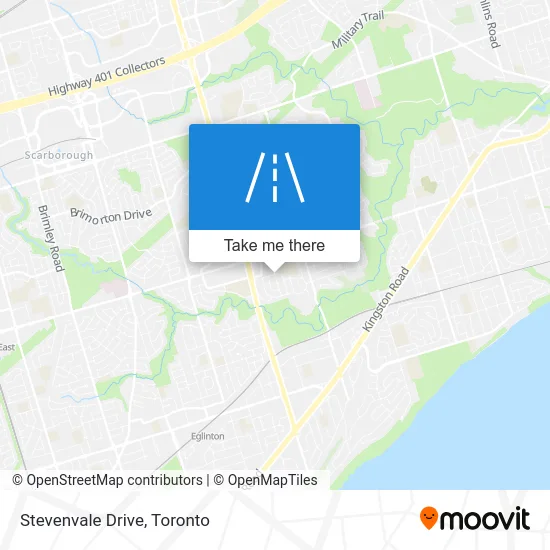 Stevenvale Drive map