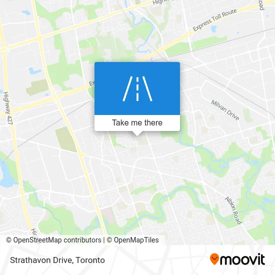 Strathavon Drive map