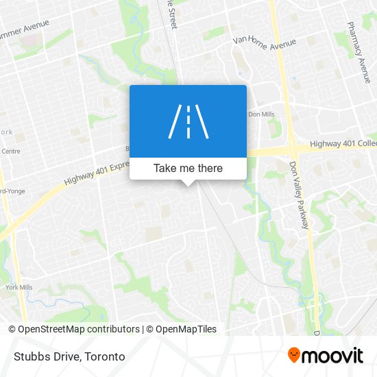 Stubbs Drive map