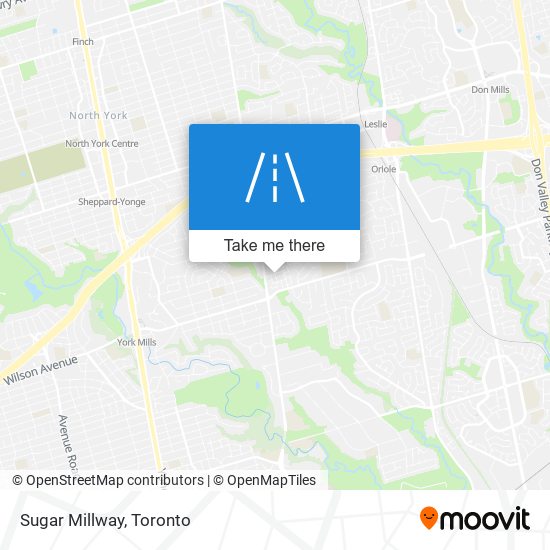 Sugar Millway map