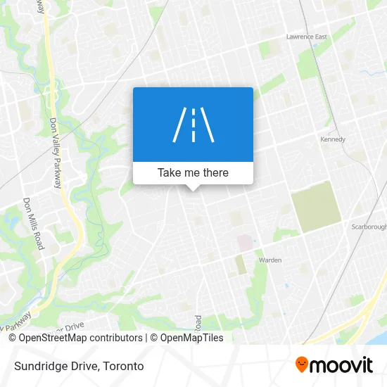 Sundridge Drive map