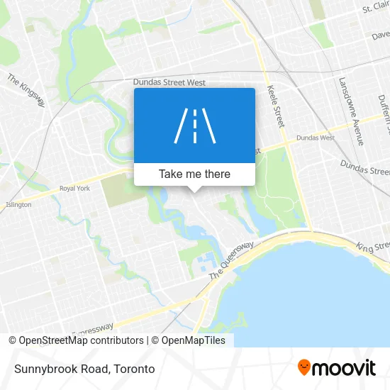 Sunnybrook Road map