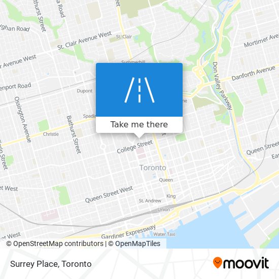 Surrey Place plan