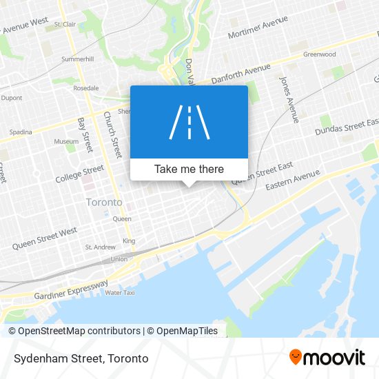 Sydenham Street map