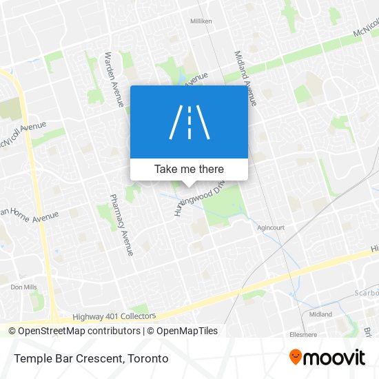 Temple Bar Crescent plan