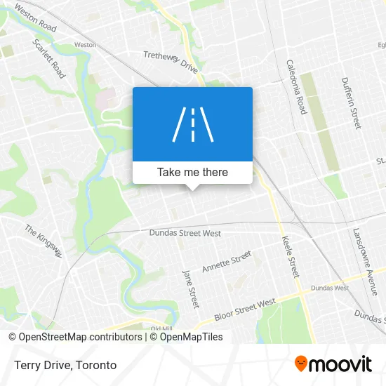 Terry Drive map