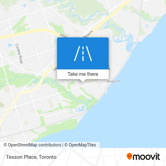 Tesson Place map