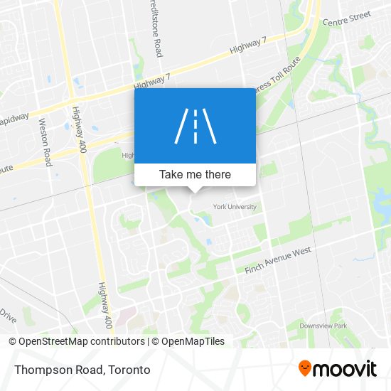 Thompson Road map