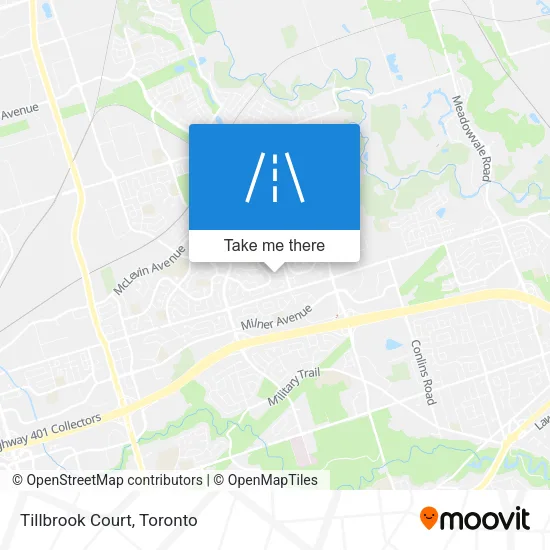 Tillbrook Court map