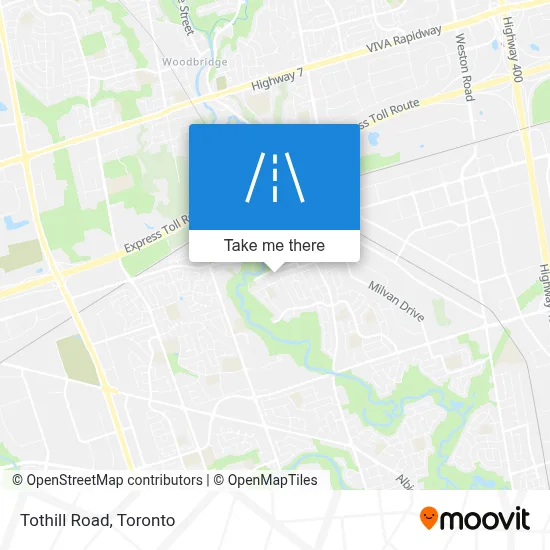 Tothill Road map